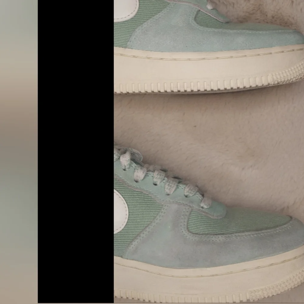 Nike Classic Air Force 1 '07 LV8 Certified Fresh 2022 Release Enamel Green Sail - Picture 8 of 12